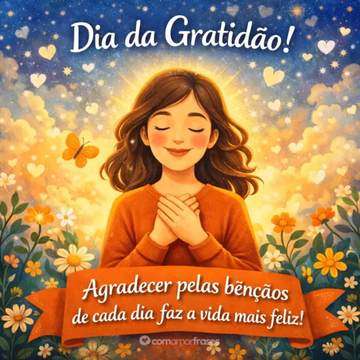 Frases Dia da Gratidão no Brasil