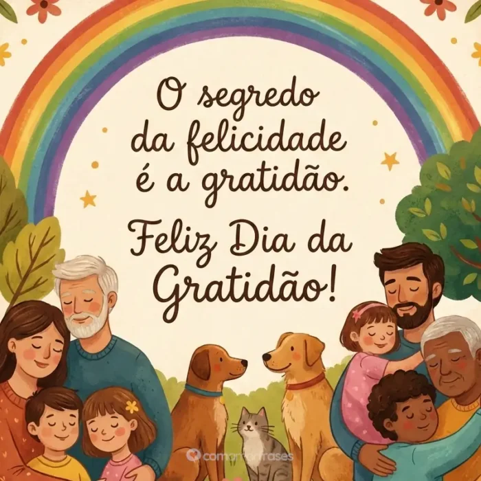 Mensagem Dia da Gratidão