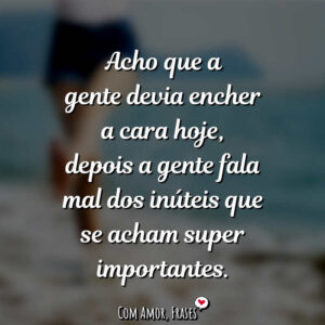 Acho que a gente…