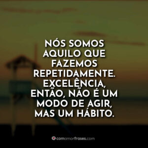 Nós somos aquilo que