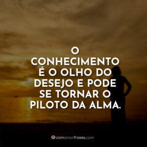 O conhecimento é