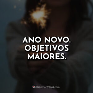 Ano novo objetivos
