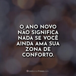 O ano novo não