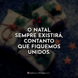 O Natal sempre