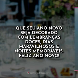 Que seu ano novo