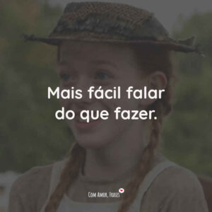 Mais fácil falar do que fazer.