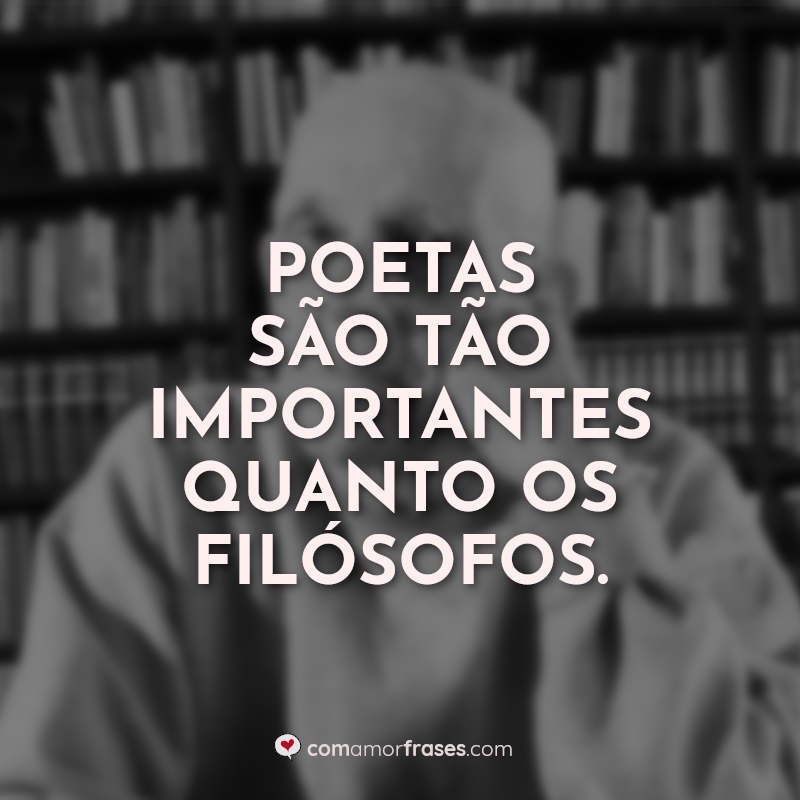 Frases de Rubem Fonseca: Poetas são tão.