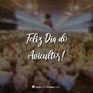 Feliz Dia do Avicultor!