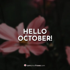 Hello October!