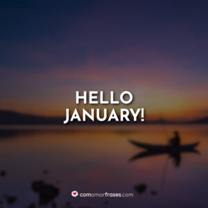 Hello January!
