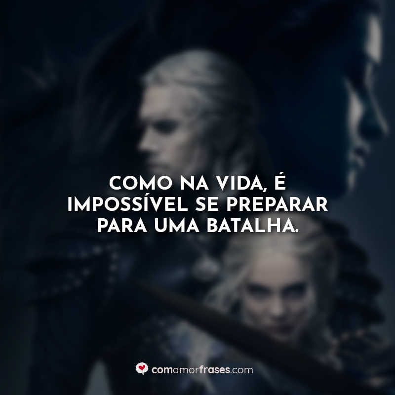 Frase Série Netflix: Como na vida.