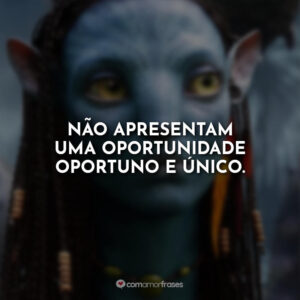 Não apresentam uma oportunidade oportuno e único.