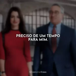 Preciso de um tempo para mim.