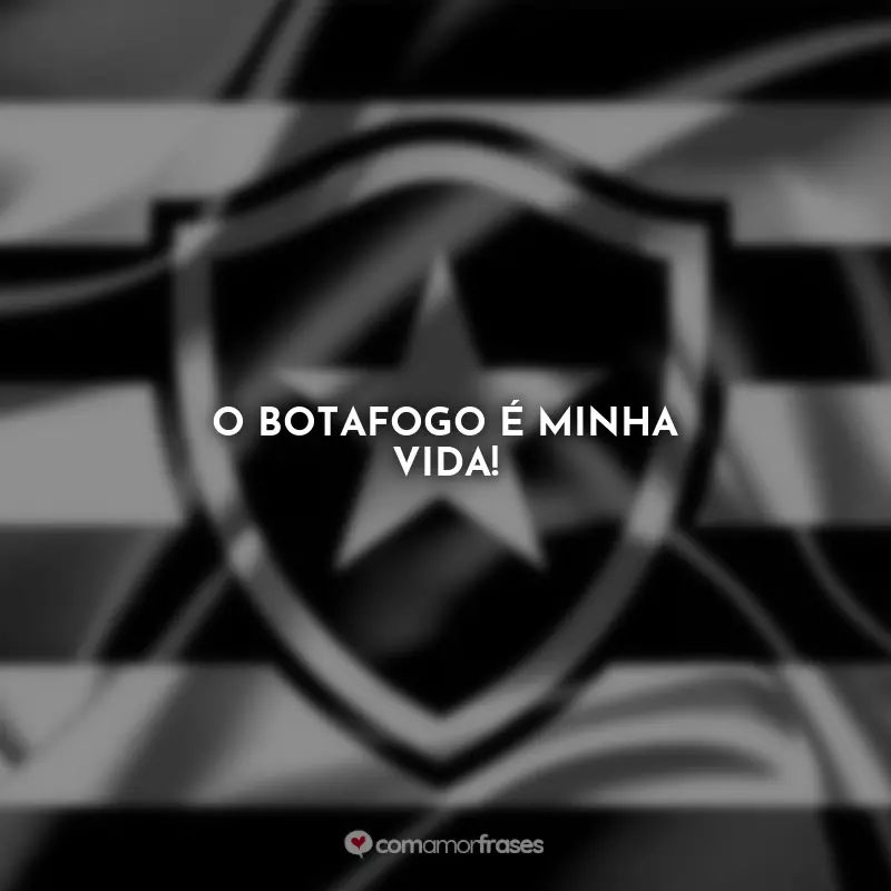 Botafogo Frases : O Botafogo é minha vida!