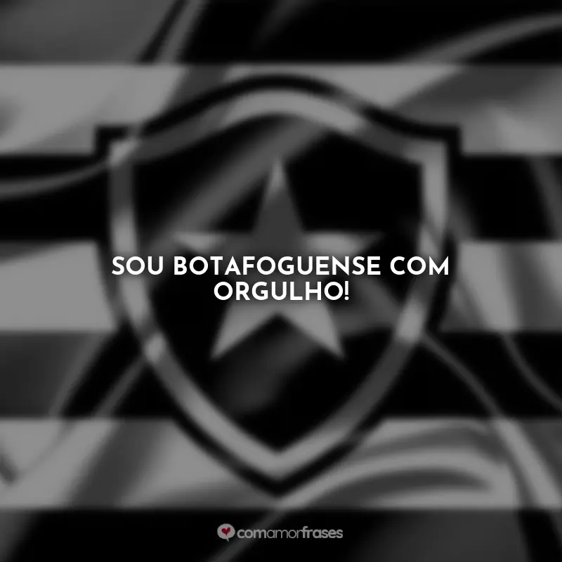 Frases do Botafogo: Sou botafoguense com orgulho!