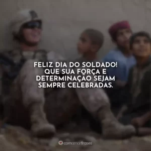 Feliz Dia do Soldado! Que sua força e determinação sejam sempre celebradas.