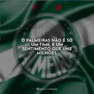 O Palmeiras não é só um time, é um sentimento que une milhões.