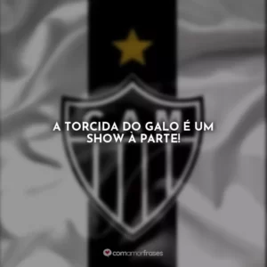A torcida do Galo é um show à parte!