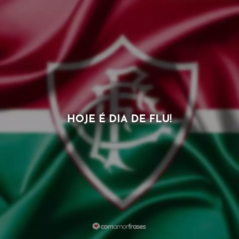 Frases do Fluminense: Hoje é dia de Flu!