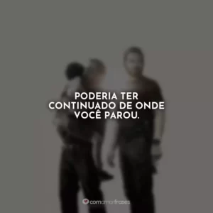 Poderia ter continuado de onde você parou. Sound of Freedom