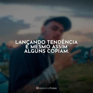 Lançando tendência e mesmo assim alguns copiam. MC Kako