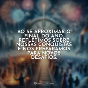 Ao se aproximar o final do ano, refletimos sobre nossas conquistas e nos preparamos para novos desafios.