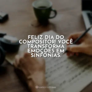 Sua arte nos inspira e nos conecta. Parabéns pelo seu dia!