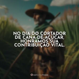 No Dia do Cortador de Cana-de-Açúcar, honramos sua contribuição vital.