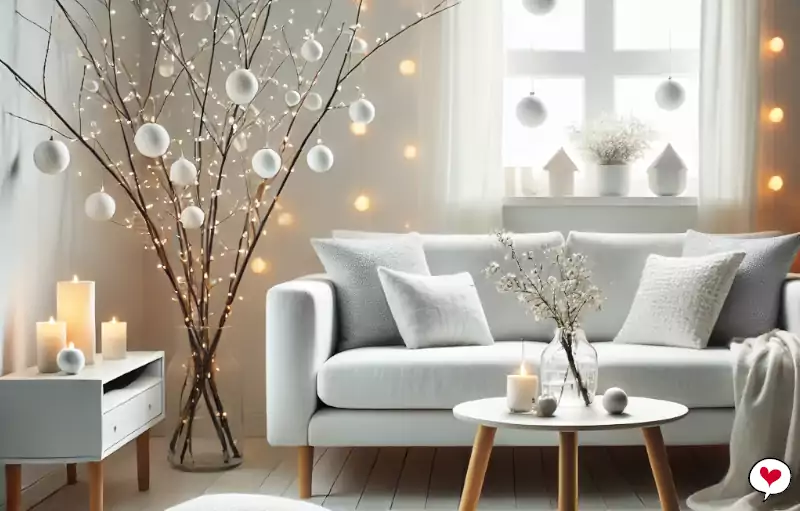 15 Inspirações de Decoração de Natal Minimalista