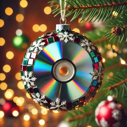 bolas natal reciclagem