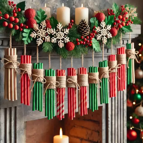 enfeites de natal reciclagem velas