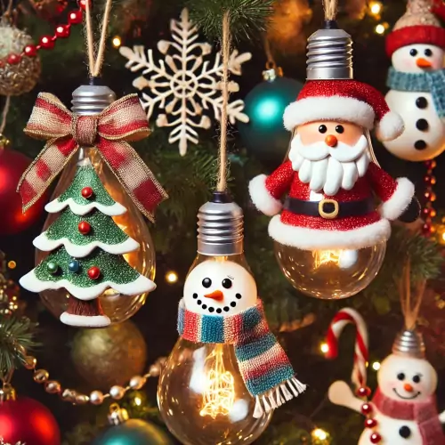 lindos enfeites natal reciclagem