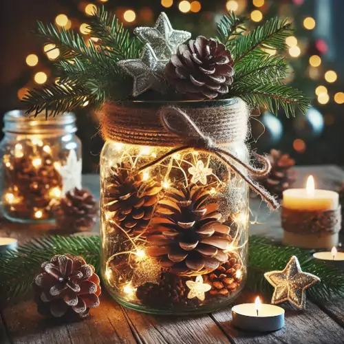 pinha enfeites natal reciclagem