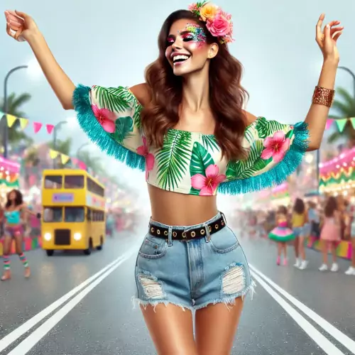looks carnaval de rua flores