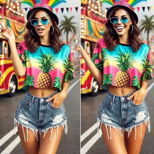 looks carnaval de rua fruta