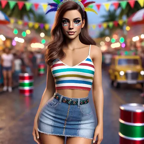looks femininos carnaval casual simples