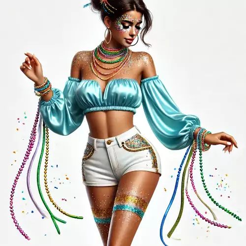 looks femininos carnaval simples