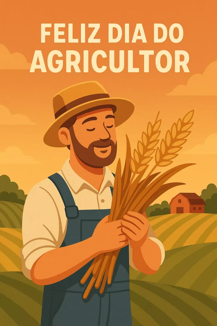 feliz dia do agricultor mensagem