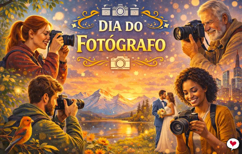 Dia do Fotógrafo: Frases, História e Homenagem (8 de Janeiro)