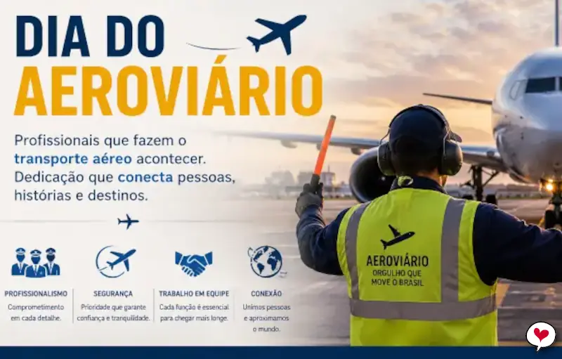 Frases para o Dia do Aeroviário (22 de Junho)