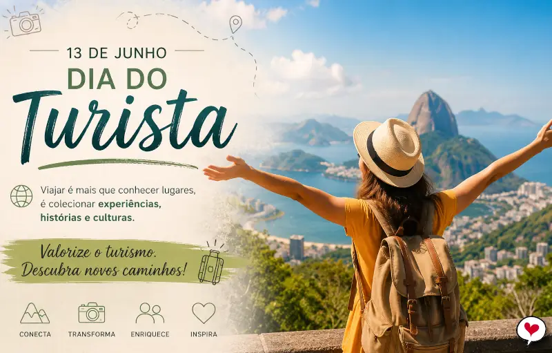 Frases para o Dia do Turista - 13 de Junho