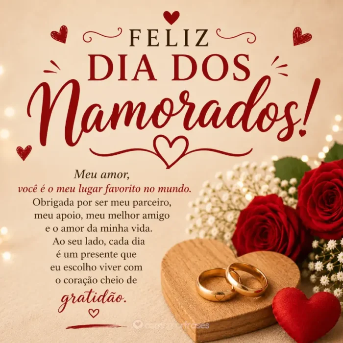 Frases de Dia dos Namorados para marido