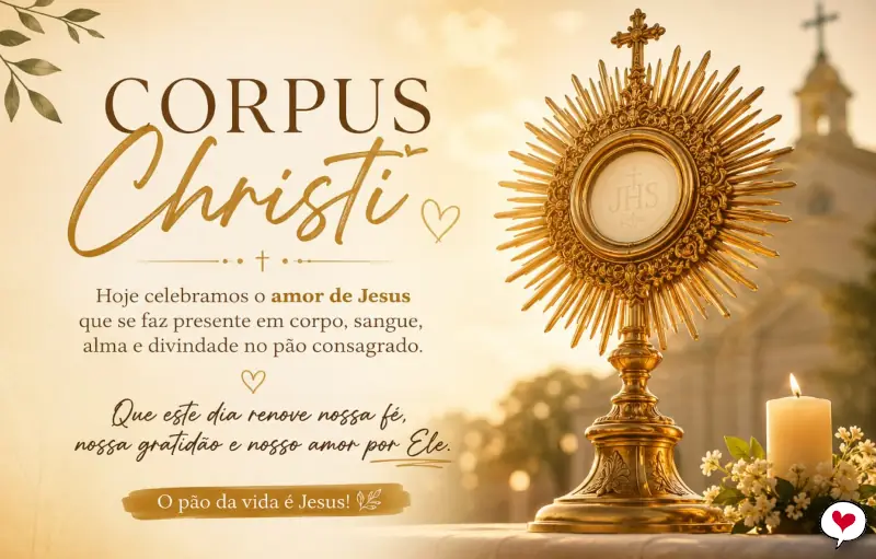 Frases para Corpus Christi