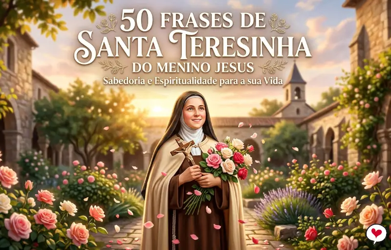 50 Frases de Santa Teresinha do Menino Jesus