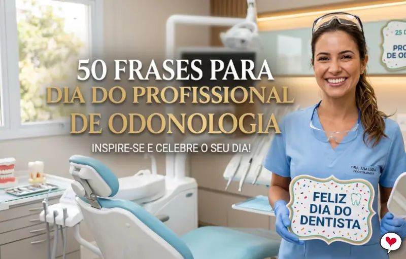 Frases para Dia do Profissional de Odontologia