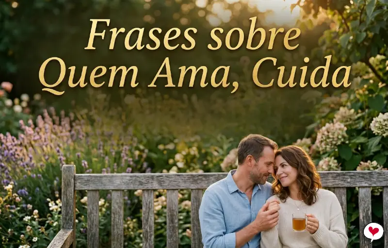 Frases sobre Quem Ama Cuida