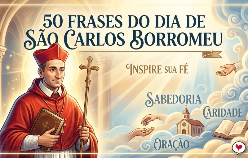 50 Frases do Dia de São Carlos Borromeu